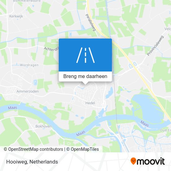 Hooiweg kaart