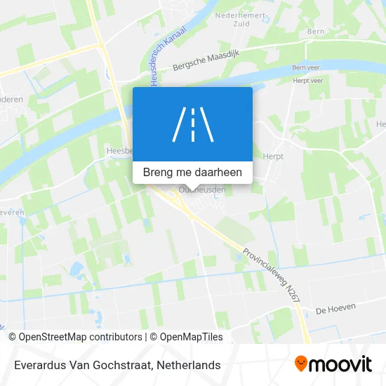 Everardus Van Gochstraat kaart