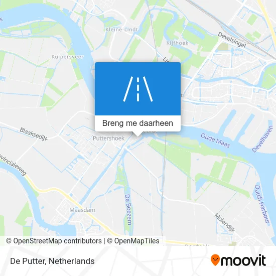 De Putter kaart