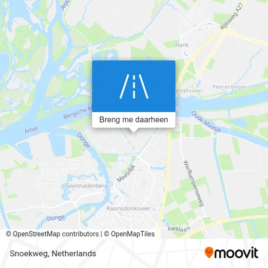 Snoekweg kaart
