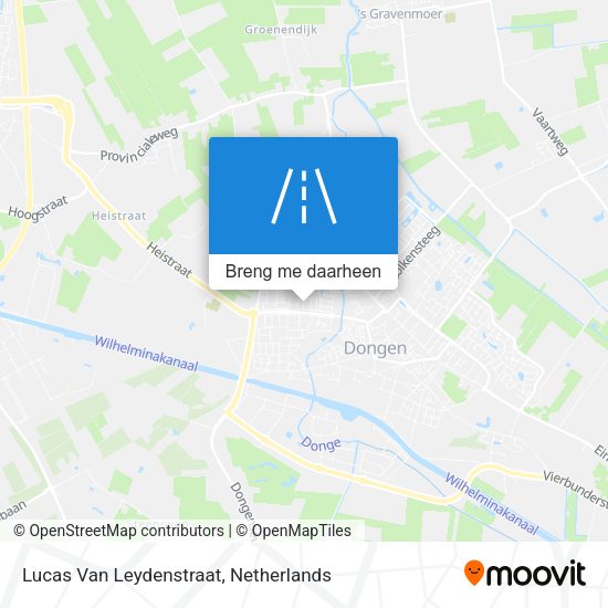 Lucas Van Leydenstraat kaart