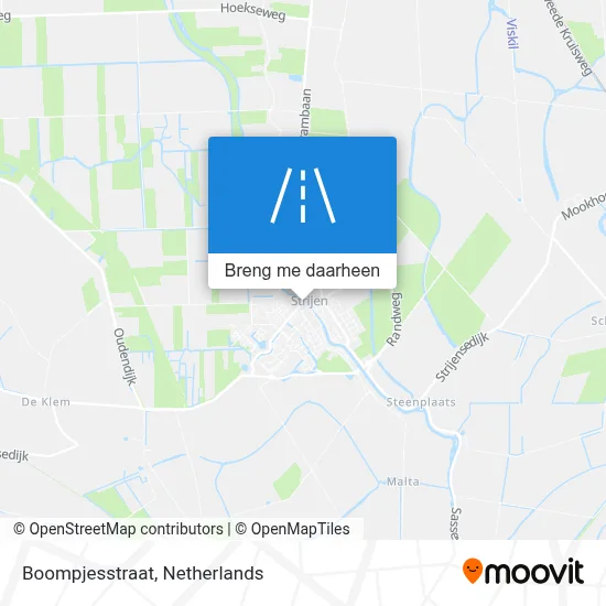 Boompjesstraat kaart