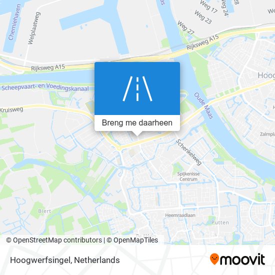 Hoogwerfsingel kaart