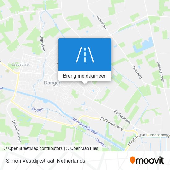 Simon Vestdijkstraat kaart
