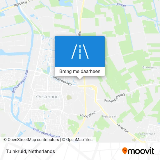 Tuinkruid kaart