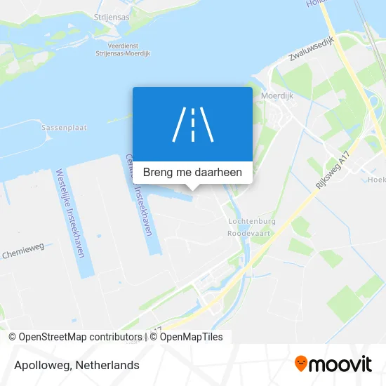 Apolloweg kaart