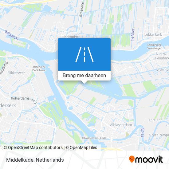 Middelkade kaart