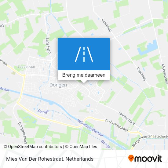 Mies Van Der Rohestraat kaart
