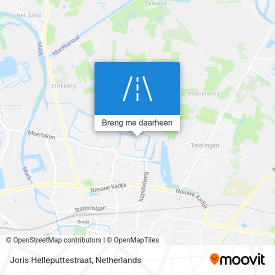 Joris Helleputtestraat kaart