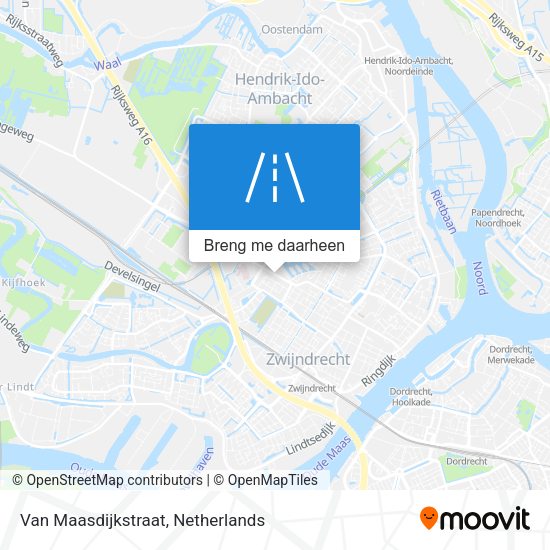 Van Maasdijkstraat kaart