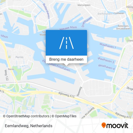 Eemlandweg kaart