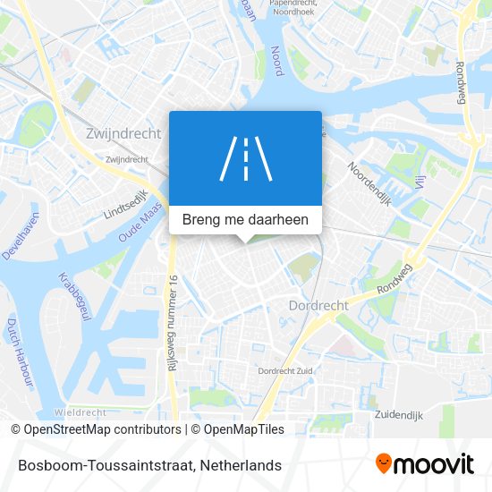 Bosboom-Toussaintstraat kaart