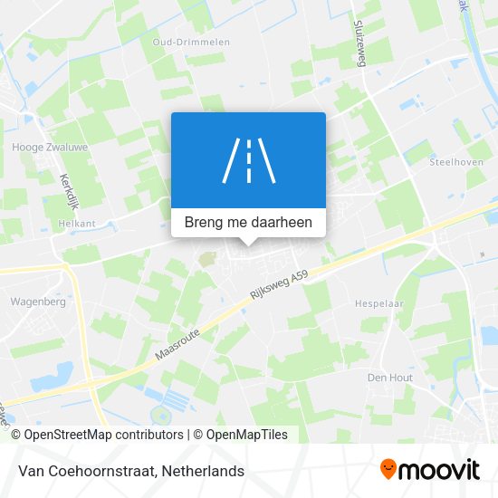 Van Coehoornstraat kaart