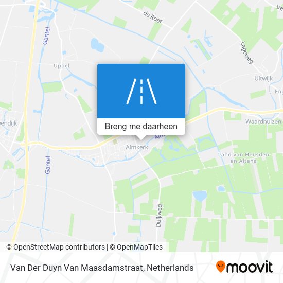 Van Der Duyn Van Maasdamstraat kaart