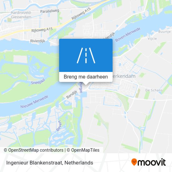 Ingenieur Blankenstraat kaart