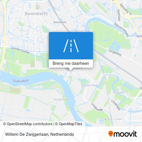 Willem De Zwijgerlaan kaart
