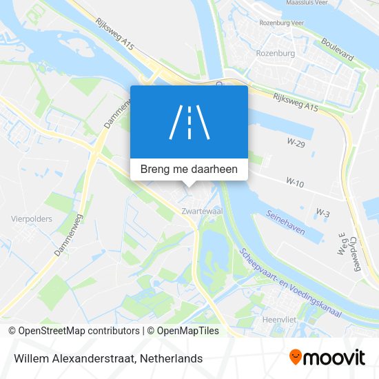 Willem Alexanderstraat kaart