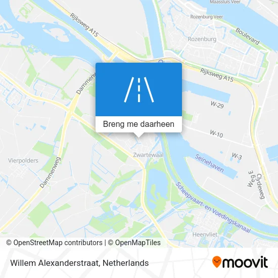Willem Alexanderstraat kaart