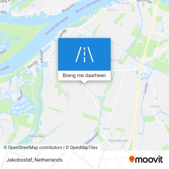 Jakobsstaf kaart