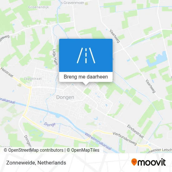 Zonneweide kaart
