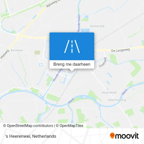 's Heerenwei kaart