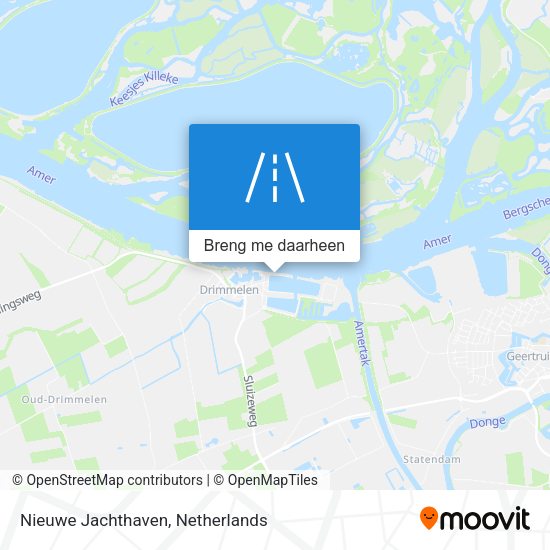 Nieuwe Jachthaven kaart