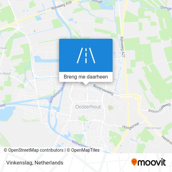 Vinkenslag kaart