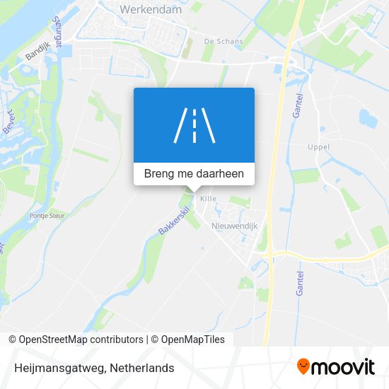 Heijmansgatweg kaart