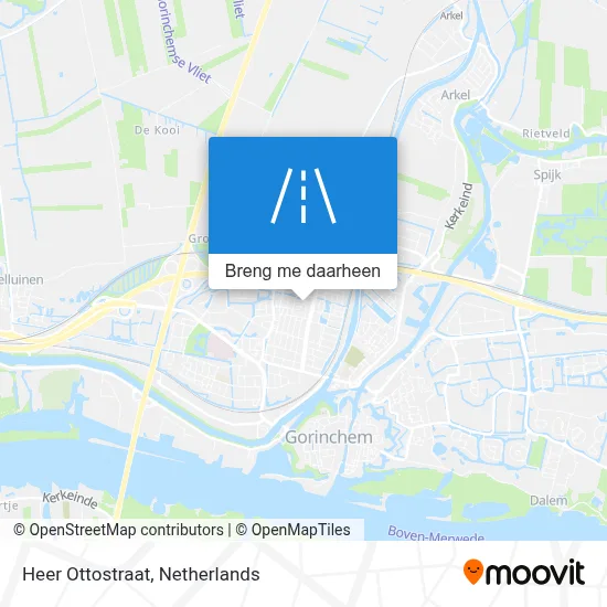 Heer Ottostraat kaart