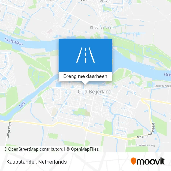 Kaapstander kaart