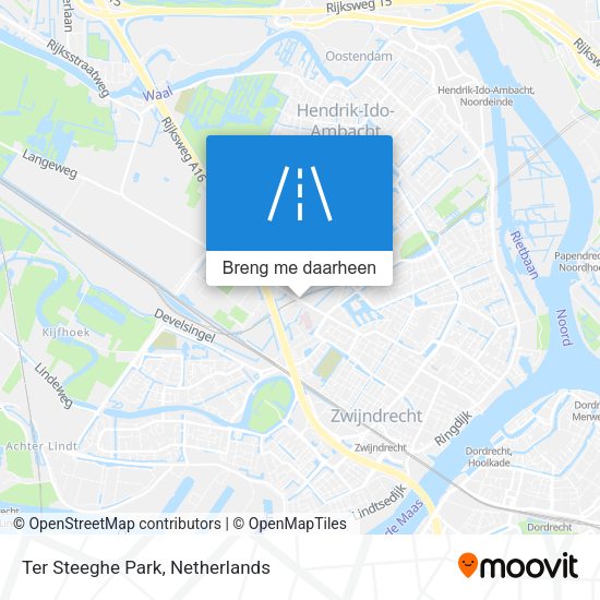 Ter Steeghe Park kaart