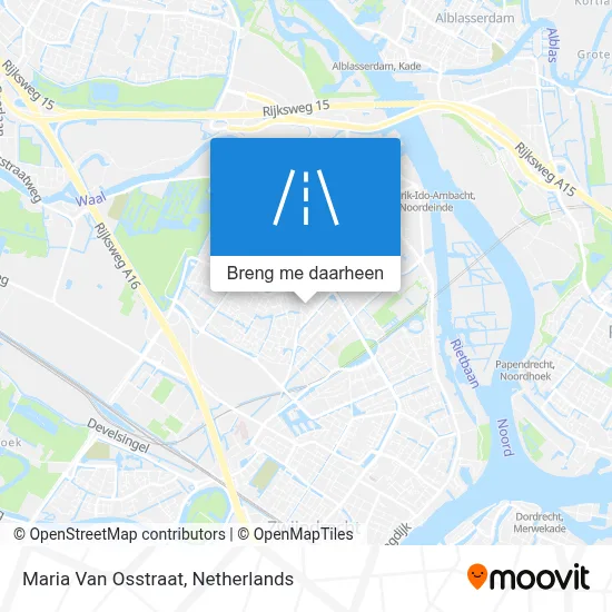 Maria Van Osstraat kaart