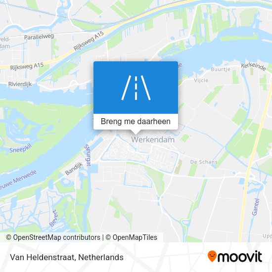 Van Heldenstraat kaart