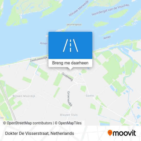 Dokter De Visserstraat kaart