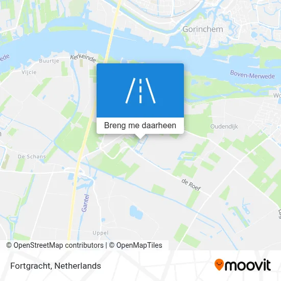 Fortgracht kaart