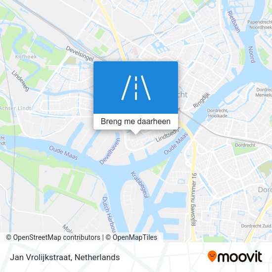 Jan Vrolijkstraat kaart