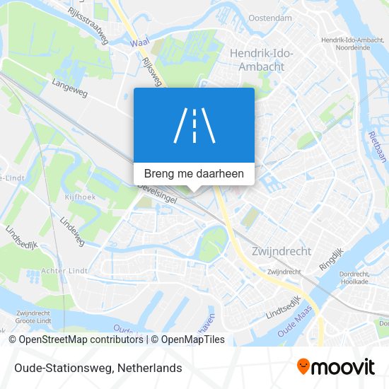 Oude-Stationsweg kaart