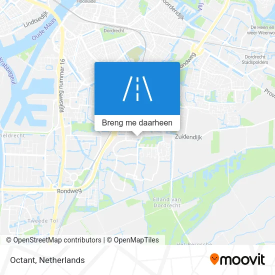 Octant kaart