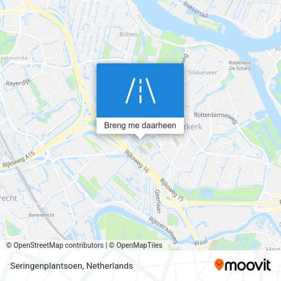 Seringenplantsoen kaart