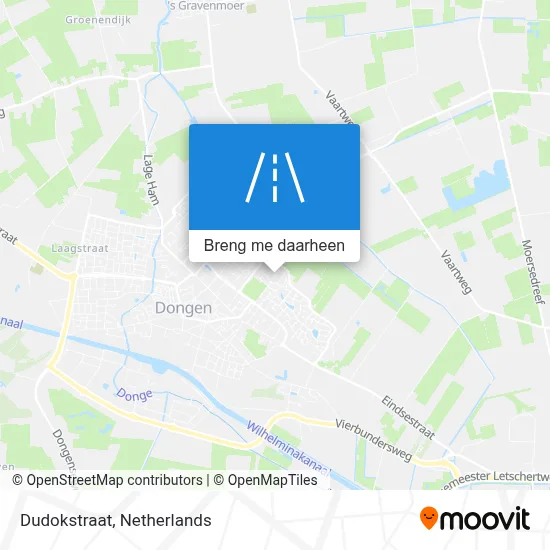 Dudokstraat kaart