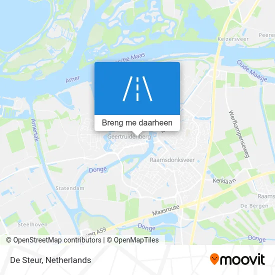 De Steur kaart