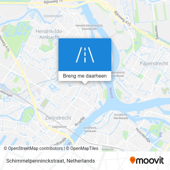 Schimmelpenninckstraat kaart