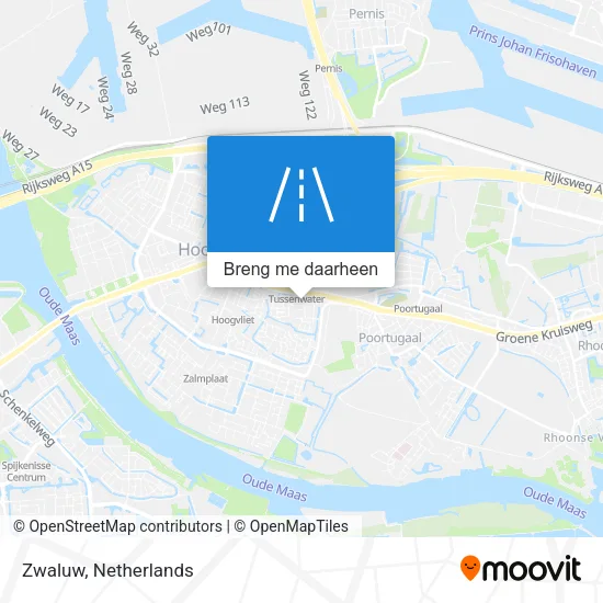 Zwaluw kaart