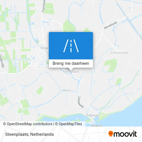 Steenplaats kaart
