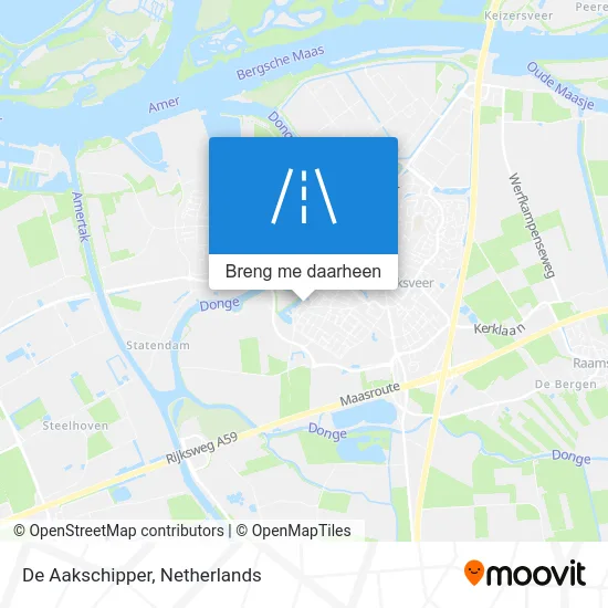 De Aakschipper kaart