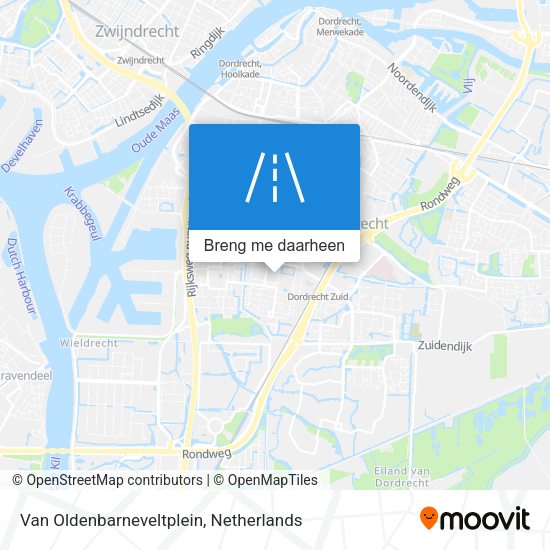 Van Oldenbarneveltplein kaart