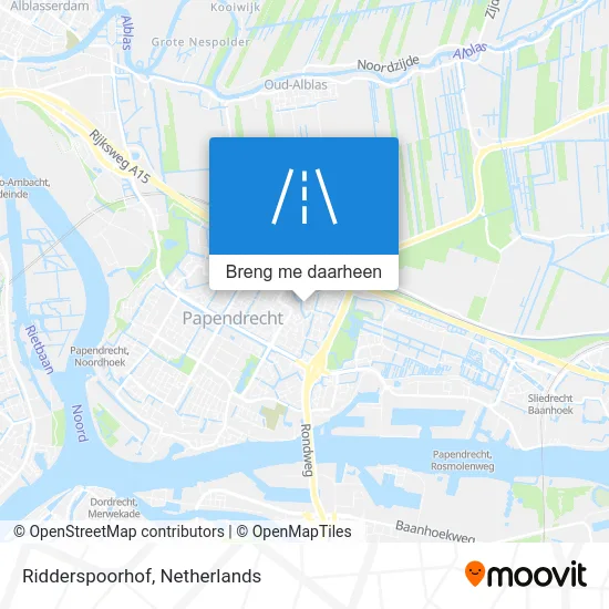 Ridderspoorhof kaart