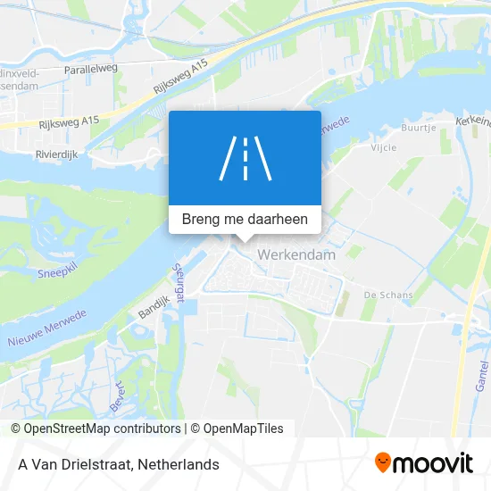 A Van Drielstraat kaart