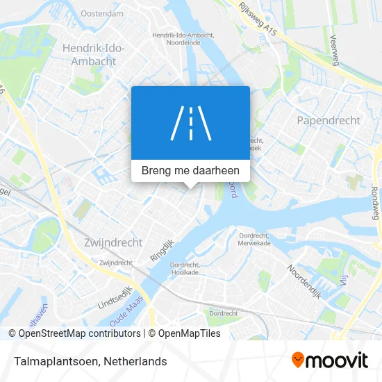 Talmaplantsoen kaart