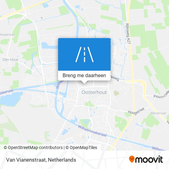 Van Vianenstraat kaart